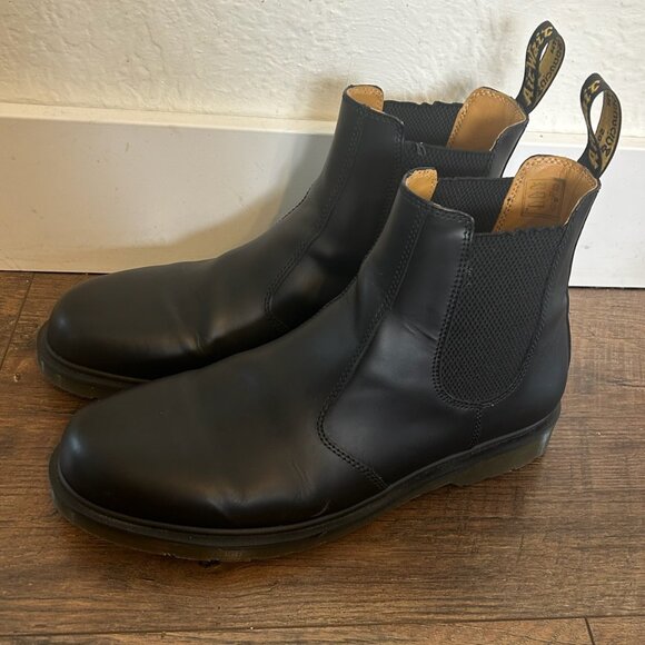 Men's Black Dr Marten Chelsea Boot 14US - Picture 1 of 7